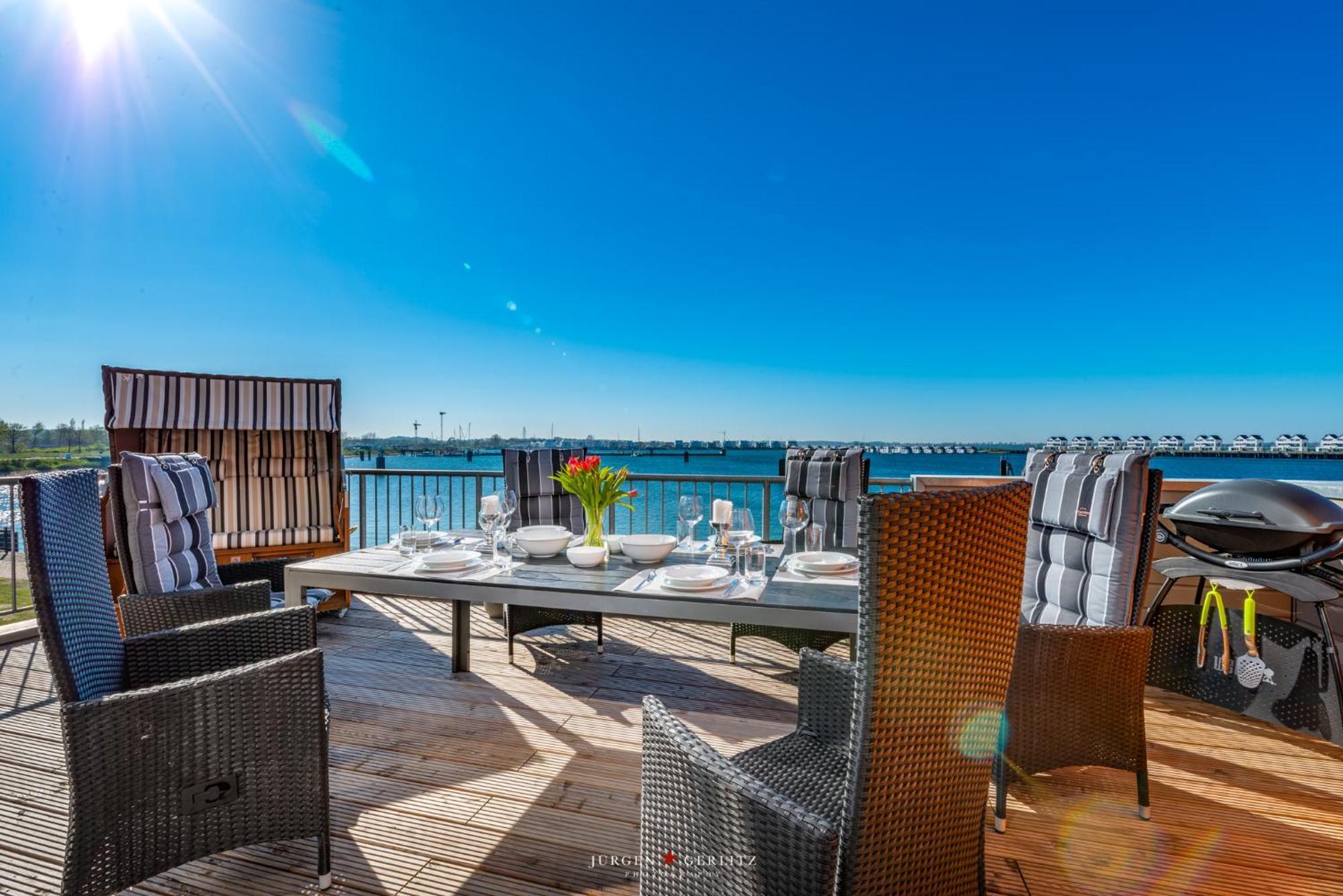 Ferienwohnung Hafenlounge Olpenitz Ngoại thất bức ảnh